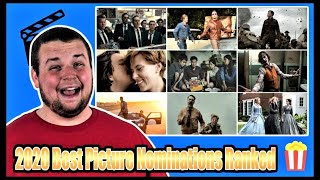 All 9 2020 Best Picture Nominees Ranked WORST to BEST