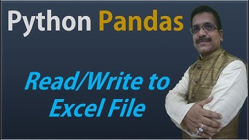 Python Pandas Tutorials 9 Read/Write Excel File, Working with Excel Files, read_excel(), to_excel()