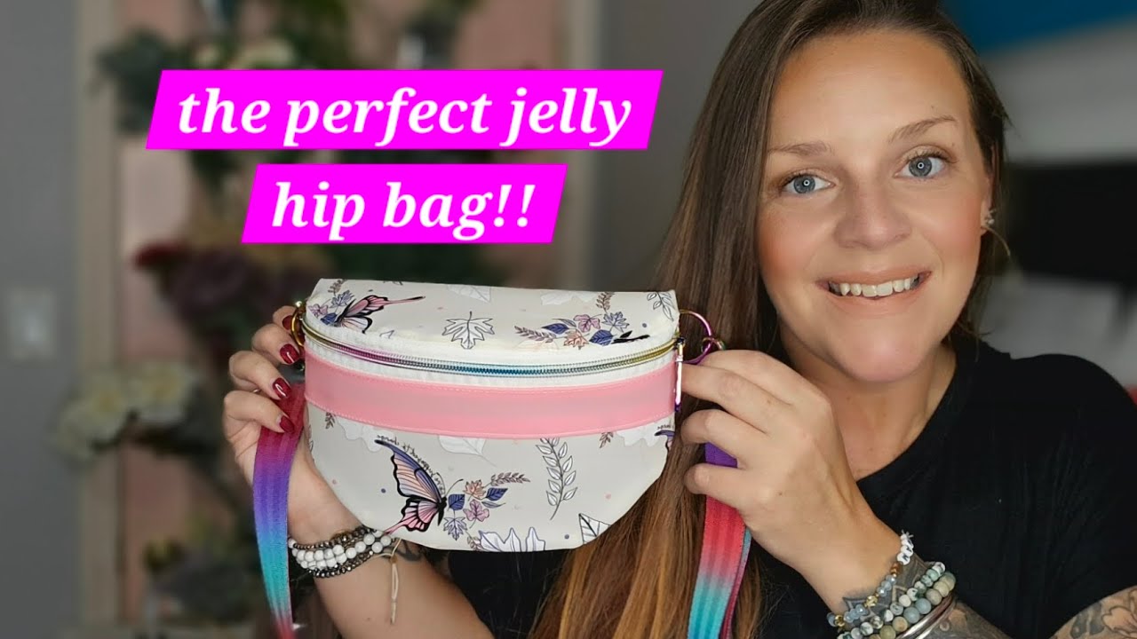 JELLY is my jam!!!! Today we make an all jelly clea hip bag from 