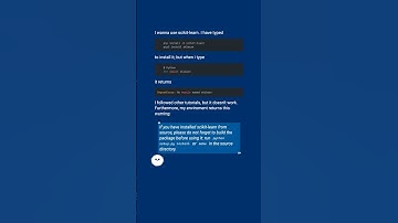 ImportError: No module named sklearn (Python) #shorts