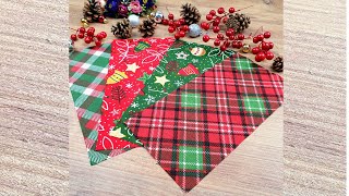 🎄✨ Christmas DIY Magic | Turn These Festive Fabrics into Something Beautiful 🎁😍
