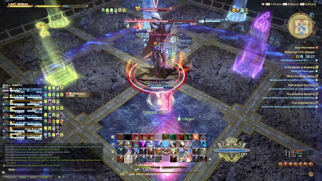 FFXIV Blind MINE O3S prog 18.8.2024