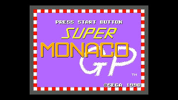 Super Monaco GP (Master System PSG 60Hz / US) - Intro / Attract Mode