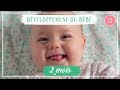 Développement de bébé - 2ème mois