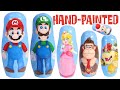 ¡Los estuches anidados de Super Mario Bros la pelicula con Toad, la Princesa Peach, Luigi y mas
