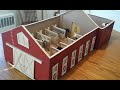 A Tour Of My Homemade Schleich Barn from Craft Sticks and a Box A Tour Of My Homemade Schleich Barn from Craft Sticks and a Box