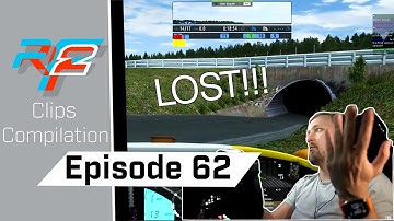 Episode 62 | Rfactor 2 Clips Compilation
