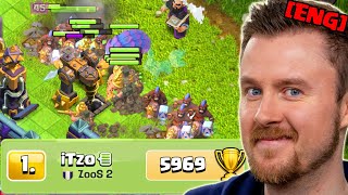 RANK 1 Local with BUFFED QC HYBRID on TOWN HALL 16 in Clash of Clans