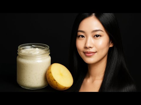 A Hairdresser from Korea showed me this recipe! Natural Keratin therapy! ✨