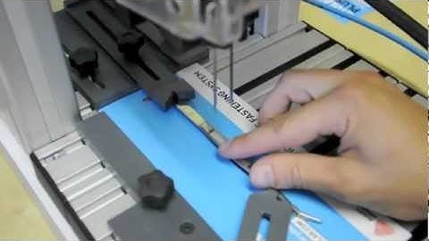 Elastic Staple Fastening System - VNS Machine