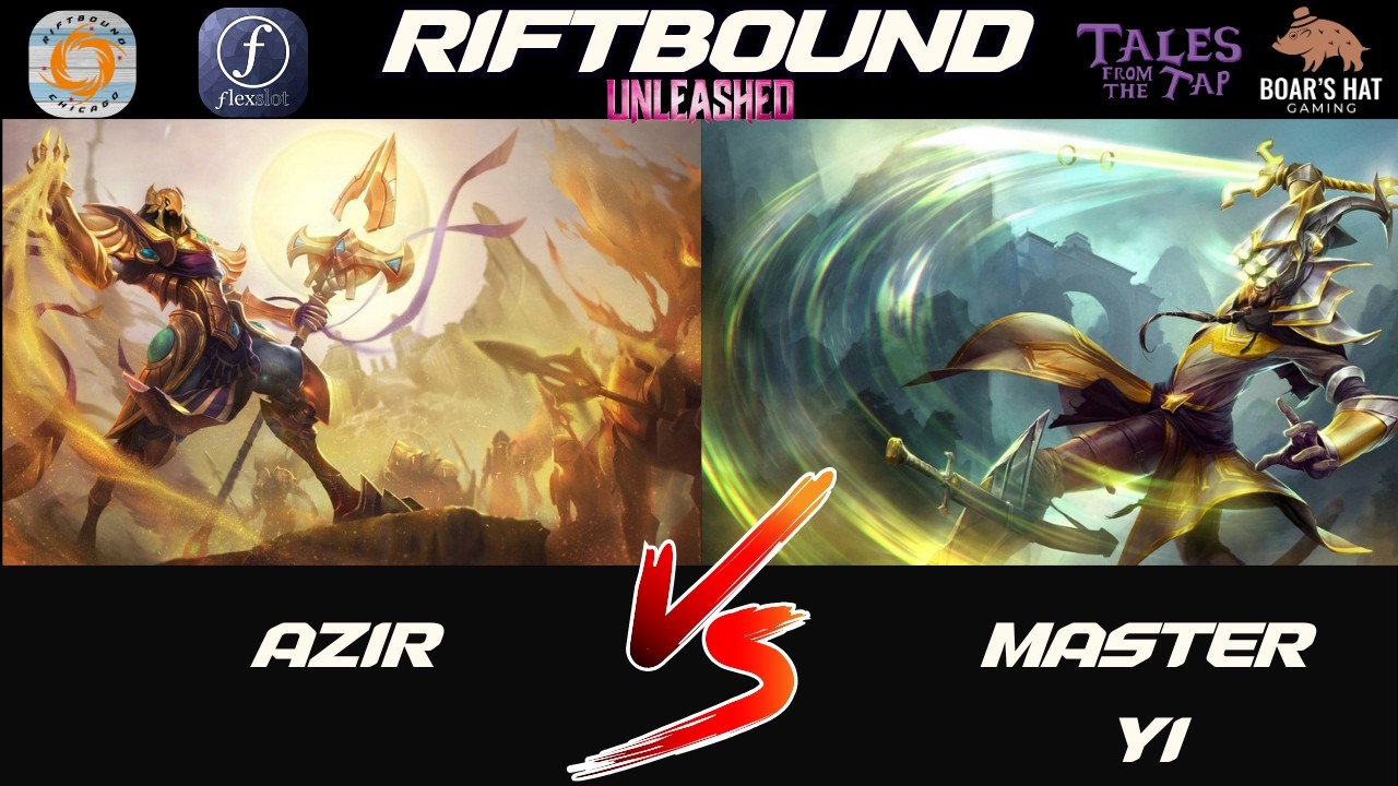 Azir VS Master Yi [Riftbound Gameplay] - YouTube