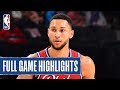 Long-Lions at 76ers | Ben Simmons Shows Off With All-Around Performance | 2019 NBA Preseason