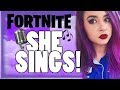 Singing on Fortnite..