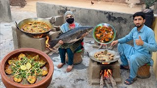 Masala Fish Curry 😋 Traditional Village Style Fish curry 🍛 Machli ka salan | Hamza Sidhu 