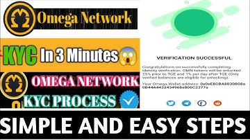 omega network kyc verification process||omega mining network withdraw