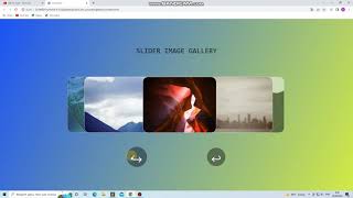 Slider image gallery JS