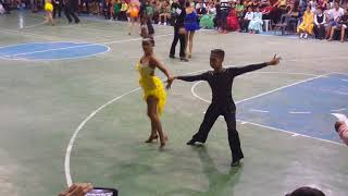 Kristel Ivy & Jay Ronald Auxtero: Bohol Provincial Meet 2017 Latin American Dancesport Champion