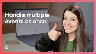 Managing Multiple Events in Calendar