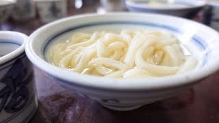 【何杯でも食べたい「釜あげうどん」の名店】超濃厚イリコ出汁で頂く讃岐うどんの名店【長田 in 香の香】香川県善通寺市