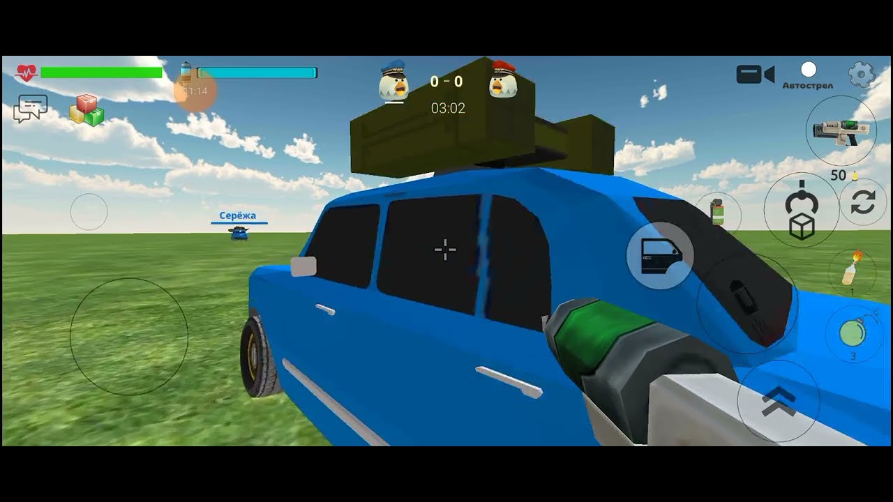 обзор на нов обнову в Chicken Gun приват сервер YouTube