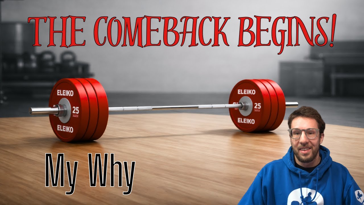 Weightlifting Comeback Project: Starting After a Year Off | Training Journal Intro