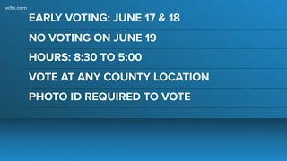 Early voting set for primary runoffs