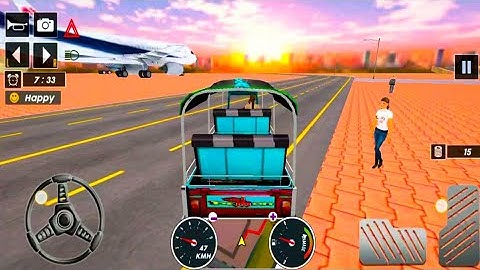 Tuk Tuk Auto Rickshaw Driving - Android Gameplay | Rickshaw Game