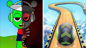 Spranky Transformer Vs Going Balls 🧟‍♂️🧞‍♀️🏀🌏 Max All Levels Android iOS Gameplay