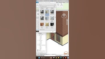 How to Assign Material in Revit Architecture!