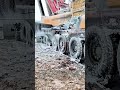 얼어붙은 현장을 압도하는 초대형 크레인의 위엄 #worker #process #megastructures #power #industry