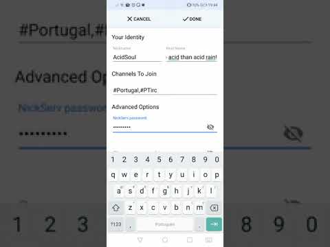 PTirc - Tutorial IRCCloud - Android/iOS
