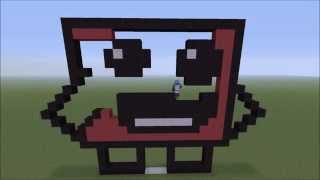 Pixel Art Timelapse  -  Super Meat Boy