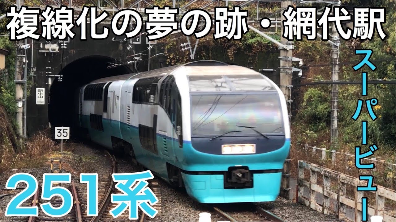 複線化の夢の跡 引退間際のスーパービュー踊り子号251系が網代駅を行く Youtube 複線化の夢の跡 引退間際のスーパービュー踊り子号251系が網代駅を行く Youtube