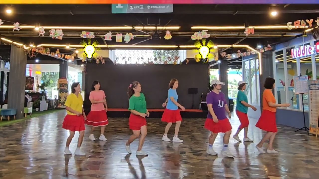 Boom Ba Boom Line Dance, Choreografer, Janet (Zhwn Zhwn ) Ge (CN), By Liesna 108 LD, Januari 2026