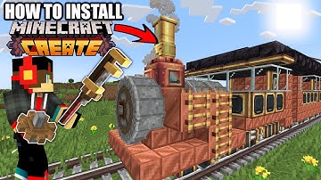 How to Add Create Mod in Minecraft + My Epic Builds!