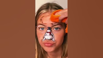 Thumbnail of TAKE OFF MY INSANE SFX CHRISTMAS MAKEUP?! *this hurt* #shorts