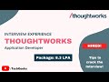 Thoughtworks interview experience  recruitment process  how i got selected at thoughtworks  2021