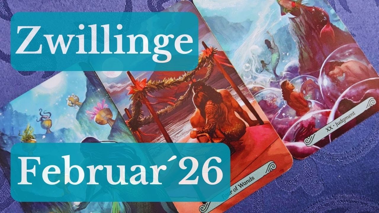 Befreiung 🎇 Du entscheidest Dich für Neue Wege - Zwillinge ♊️ Februar 2026