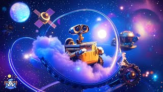 Peaceful Dreams with Wall-E🌙 Soothing Piano for Insomnia Relief & Restful Sleep | 4K Video