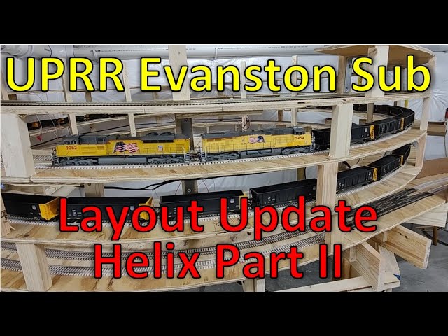 Helix Layout Helix O Gauge Train Layout Plans Dual Level HO Scale Layout Dan's