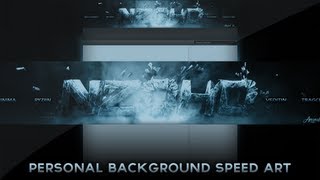Personal Background Speed Art