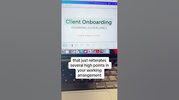 Onboarding clients as a virtual assistant