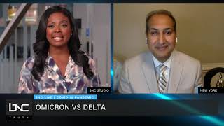 Dr. Manish Garg re: Omicron variant vs Delta variant on BNC