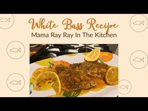 Super Easy Oven Baked White Bass Recipe