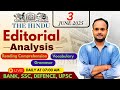 The Hindu Analysis |  3rd June 2025 | The Hindu NewsPaper Today With MCQs #vocab24