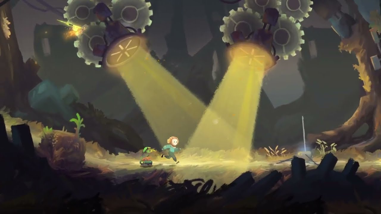 HELLO BIG FRIEND: THE GIANT ROBOT SPIDER QUEEN BOSS!!! - OUT OF LINE - FULL GAME - PART 2