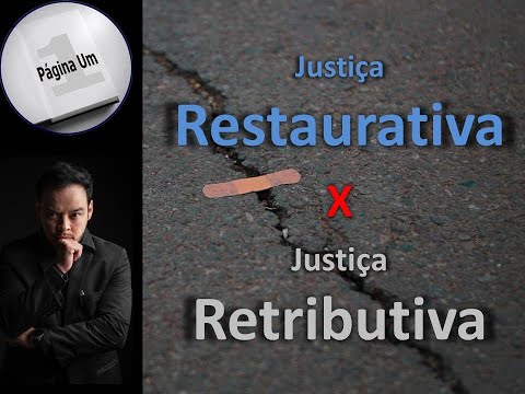 Vídeo: Diferença Entre Justiça Restaurativa E Justiça Retributiva