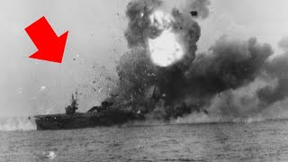 Baby Aircraft Carriers vs the Largest Battleship Ever Built - Battle off Samar