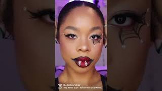 Spider-Man but Glam 🕷️ #spiderman #spider #spiderhalloween #halloweenmakeuplook #halloween