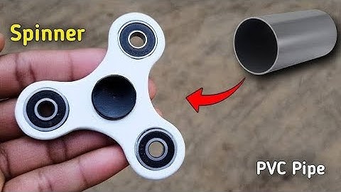 How To Make Spinner | To Pvc Pipe #spinner #experiment